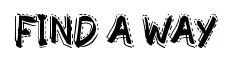 Find a Way original font preview