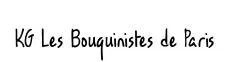 KG Les Bouquinistes de Paris original font preview