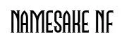 Namesake NF original font preview