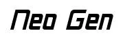 Neo Gen Italic preview