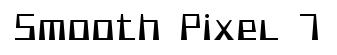 Smooth Pixel 7 original font preview