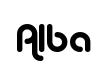 Alba original font preview