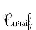 Cursif