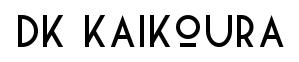 DK Kaikoura original font preview
