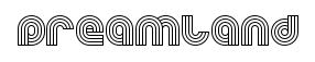 Dreamland original font preview