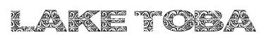 Lake Toba original font preview