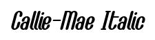 Callie-Mae Italic