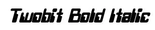 Twobit Bold Italic