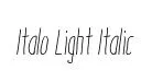 Italo Light Italic