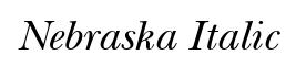 Nebraska Italic