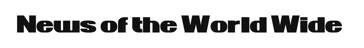 News of the World Wide original font preview