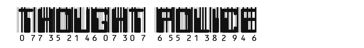 Thought Police font preview