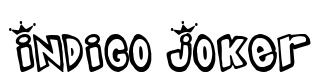 Indigo Joker original font preview