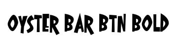 Oyster Bar BTN Bold