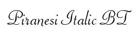 Piranesi Italic BT