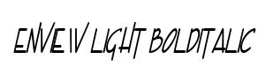 Enview Light BoldItalic