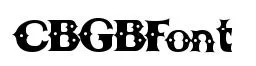 CBGBFont