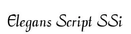 Elegans Script SSi