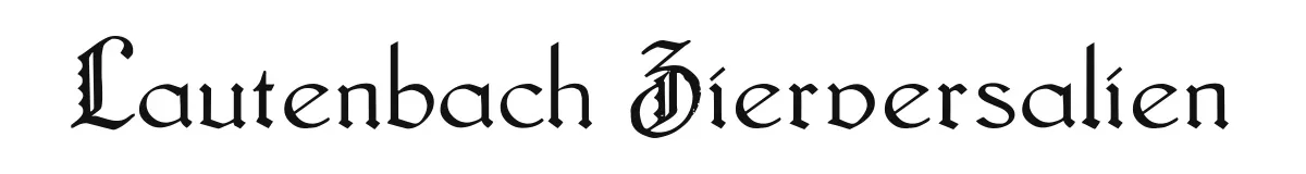 Lautenbach Zierversalien original font preview