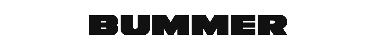 Bummer original font preview