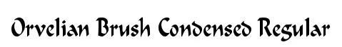 Orvelian Brush Condensed Regular