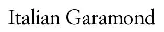 Italian Garamond