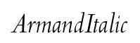 ArmandItalic