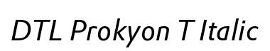 DTL Prokyon T Italic