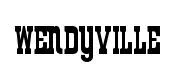 Wendyville font preview
