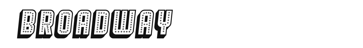 Broadway Broadway3d Italic preview
