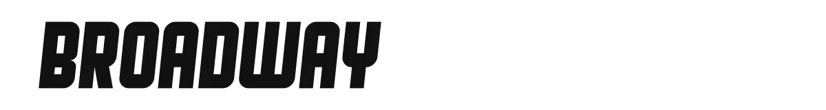 Broadway Broadwayflat Italic preview
