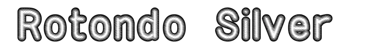 Rotondo  Silver font preview