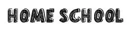 Home School font preview