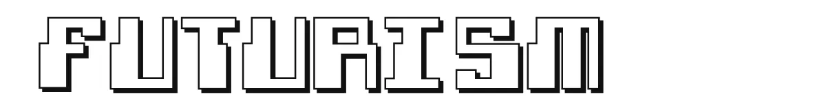 Futurism font preview