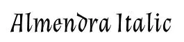 Almendra Italic