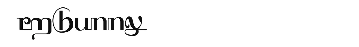 RMBunny original font preview