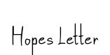 Hopes Letter