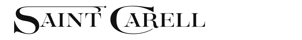 Saint Carell original font preview