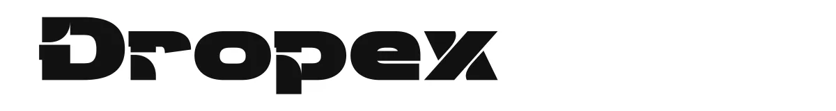 Dropex original font preview
