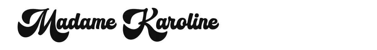 Madame Karoline original font preview