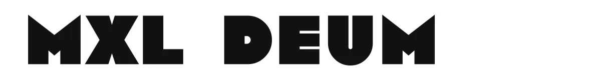 MXL Deum original font preview