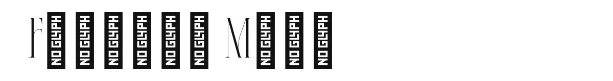 Fashion Mode original font preview