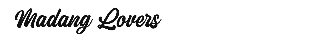 Madang Lovers font preview