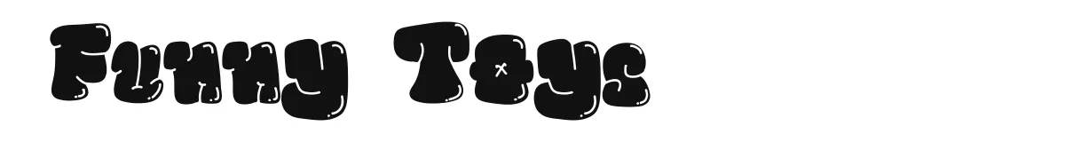 Funny Toys original font preview