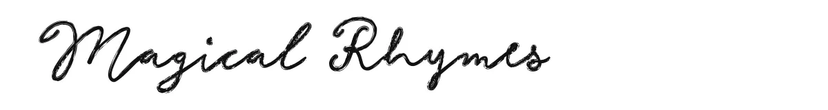 Magical Rhymes font preview