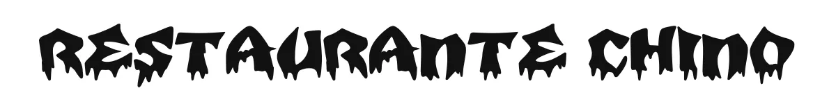 Restaurante Chino original font preview