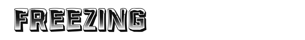 Freezing font preview