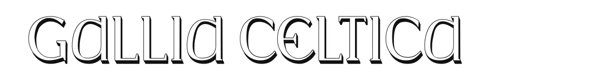 Gallia Celtica font preview