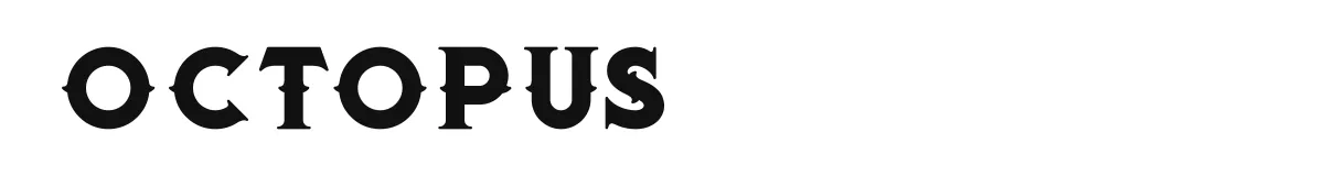 Octopus font preview