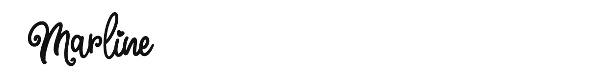 Marline font preview